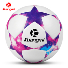 Kuangmi Starry Night Soccer Ball Size 5 PVC Premier Seamless Football Sports Training Ball voetbal futbol bola Kids Men Women 2024 - buy cheap