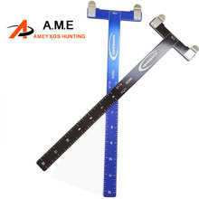 1 Piece 2 Colors Archery Bow T ruler Archery Metal Bow Square  Brace Height Measure Ruler for Recurve Bow Longbow Compound Bow 2024 - buy cheap