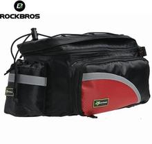 ROCKBROS-Bolsa de transporte trasera para Bicicleta de montaña, bolsa de gran capacidad con cubierta de lluvia, paquete de alforja para maletero 2024 - compra barato