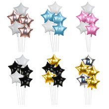 5pcs/set 18inch Star Helium Foil Balloons for Wedding Party Air Ball Decoration Baby Shower Kids Birthday Party Balloon Supply 8 2024 - buy cheap