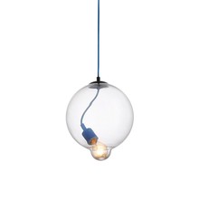 Nordic Glass Ball Pendant Light Lamp Clear for Dining Room Bar Restaurant Suspension Hanging Lamp LED Lamparas Lights Home Lamps 2024 - buy cheap