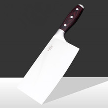 Mikala Kitchen Molybdnum Steel Sharp Chinese Style Chef Knife Wooden Cut Vegetable Meat Knife Cleaver Cooking Slicing Knife 2024 - buy cheap