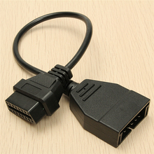 GM 12 Pin OBD1 to 16 Pin OBD2 Convertor Adapter Cable For Diagnostic Scanner 2024 - buy cheap