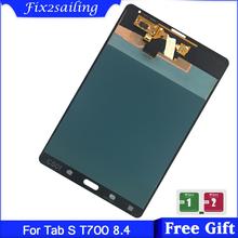 Pantalla de 8,4 pulgadas probada para Samsung GALAXY Tab S 8,4 T700, pantalla LCD táctil, Panel de montaje de sensores digitalizadores 2024 - compra barato