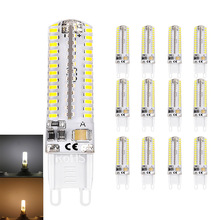 12 Pcs/lot G9 LED Bulb Lamp Lights AC 220V 3.5W G9 Corn Bulb 104LEDS 3014SMD Warm White/ Cold White For Chandelier Lighting 2024 - buy cheap