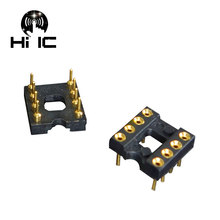 Módulo de placa adaptadora de amplificador HIFI, pines de 8 pines, PCB, chapado en DIP 30u, grueso, 24K, oro Op Amp, IC, 8 pines 2024 - compra barato