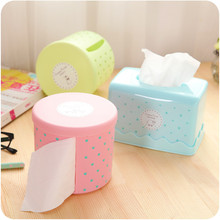 High Quality  Round Waterproof Plastic Toilet Toilet Paper Holder Large Cartons Towel Rack Broader Tissue Box 2024 - buy cheap