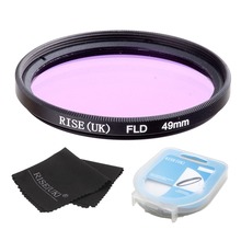 RISE 49mm FLD Lens Filter + case + cloth For Nikon Canon sony DLSR camera 2024 - buy cheap