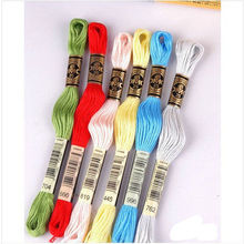 1Lot=20Pcs Free Shipping Embroidery Cross Stitch Floss Yarn Thread---Choose Colors From 447 Colors---Similar With DMC Color 2024 - buy cheap