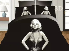 3d bedding sets bedsheet duvet cover bed linen bed sheet sheets 3d coverlet Marilyn Monroe bedding set bedspread bedding-set 2024 - buy cheap