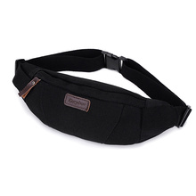 Men Canvas Chest Bags Waist Bag Male Multifunctional Casual Brand Belt Money Phone Purse Waist Packs Bags 2024 - buy cheap