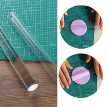 Hollow&Solid Transparent Pottery Clay Roller Acrylic Clay Roller hollow Clay Acrylic Color Soft Nonsticky Rolling DIY Tools 2024 - buy cheap