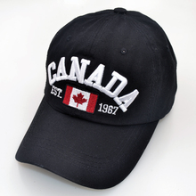 Gorra de Baseball con bandera de Canadá, sombrero de Canadá, Snapback ajustable, Gorras con Cierre trasero 2024 - compra barato