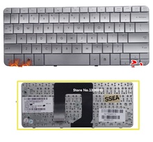 SSEA New US Keyboard For HP DME-1022TU DM1-1023TU MINI 311 laptop silver Keyboard 2024 - buy cheap