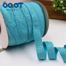 OOOT BAORJCT,1762836, 5/8'' 16MM Bronzing elasticity Ribbon , 10 yards DIY handmade hair accessories Material , free shipping 2024 - buy cheap