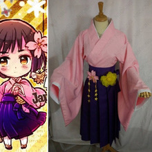 Cosplay para honda sakura axis potentes, fantasia, kimono, japonês, anime, aph, honda kiku tobi 2024 - compre barato