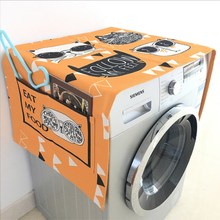 Cotton And Linen Drum Washing Machine Dust Cover Bedside Table Cloth Single Door Refrigerator Cover Universal Dust Cloth 2024 - buy cheap