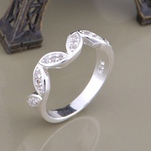 wholesale High quality silver plated Fashion jewelry rings WR-866 2024 - buy cheap