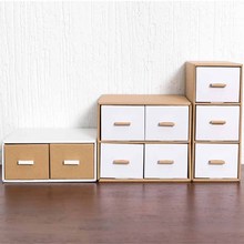 Creative Desktop Multi-layer Storage Box Multifunctional Drawers Divider Sundries Cosmetic Office Finishing Paper Organizer 2024 - buy cheap