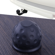 CITALL High Quality Car Rubber Black 50mm Tow Ball Towball Protector Cover Cap Hitch Caravan Trailer 2024 - купить недорого