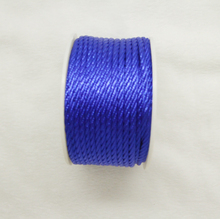 Free shipping 10mtrs/Lot Vintage Royal 3mm Nylon Braide Persian Cord Macrame&Craft Yarn 2024 - buy cheap