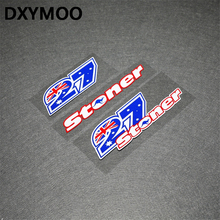 Stoner 27 Car Stickers Moto GP UK Flag Motorcycle Phone Bike Sticker Vinyl Decals 2024 - buy cheap