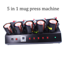 High-Efficiency 5 In 1 Mug/Cup Printing Machine,Manual Mug Press Machine,Heat Press/ Sublimation Mug Machine 2024 - buy cheap