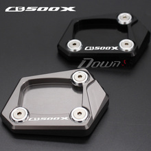 Palanquilla CNC de aluminio, placa de pie de soporte, extensión de almohadilla lateral para Honda CB500 X CB500X 2013-2015 2024 - compra barato
