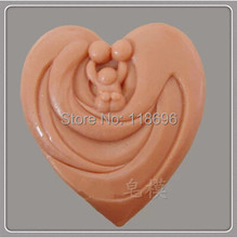 DIY Free shipping  silicone 3D soap mold Cake decoration mold Cake mold manual Handmade soap mold 2024 - buy cheap