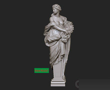 New model 3D model for cnc or 3D printers in STL file format Western Sculpture Model Autumn 2024 - buy cheap