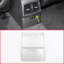 Abs traseira do carro ar condicionado ventilação quadro guarnição para bmw x1 f48 2016 2017 2018 2019 acessórios do carro 2024 - compre barato