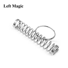 Funny Spring And Ring Magic Trick & Ring Escape From Spring Children Kids Magic Tricks Props Toys Close Up Magic Props 2024 - buy cheap