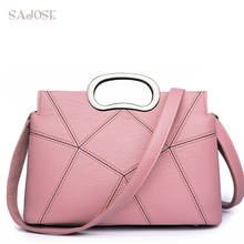 Women Bag Totes Bags Fashion Handbags Female Spiraea Square lattice Leather Lady Pink Messemger Shoulder Bag Drop Shipping 2024 - buy cheap