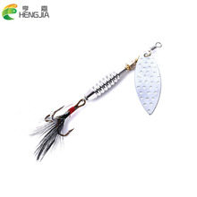 5PCS 10cm 16.5g 4#japan fishing hooks hard metal sequin spinner spoon fishing lures bass fishing baits pesca fishing tackles 2024 - buy cheap