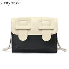 Croyance винтажные сумки на плечо для женщин маленькая кожаная сумка женская сумка через плечо клатч-чехол для телефона 2024 - купить недорого