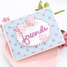 YPP CRAFT-plantillas de corte de Metal para manualidades, nuevo marco, para álbum de recortes DIY, sello/álbum de fotos, grabado decorativo, tarjetas de papel DIY 2024 - compra barato