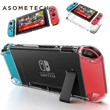 For Nintendo Nintend Switch Case Crystal Protective Hard Shell Detachable Coque Ultra Thin Bag For Nintendo64 Console NS NX Case 2024 - buy cheap