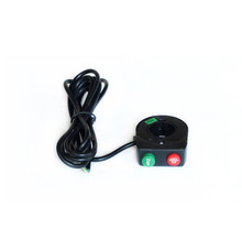 Accesorios eléctricos para bicicleta eléctrica, interruptor de bocina de encendido/apagado del manillar, botón de encendido/apagado de luz frontal de 22mm 2024 - compra barato