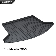 QUEES Custom Fit Cargo Liner Boot Tray Trunk Floor Mat for Mazda CX-5 CX5 KE KF 2012 2013 2014 2015 2016 2017 2018 2019 2024 - buy cheap