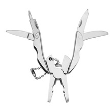Niceyard mini multitool alicate faca chave de fenda chaveiro multi ferramenta ao ar livre portátil ferramenta mão 2024 - compre barato