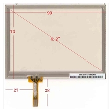 4,2 pulgadas 99*73 F84F03911PZ0110110062 pantalla táctil de control industrial 2024 - compra barato