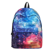 Mochila con estampado del universo estrellado para mujer, morral escolar con cielo estrellado para ordenador portátil de 14 pulgadas, para adolescentes y niños 2024 - compra barato