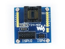 T24+ ADP AVR Programmer Adapter Enplas IC Test Burn-in Socket for AVR ATtiny24 ATtiny44 ATtiny84 SOIC14 (150 mil) package 2024 - buy cheap