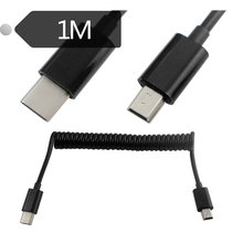 Спиральный витой адаптер USB 3,1 для 2,0 mini 5P 1 м 2024 - купить недорого