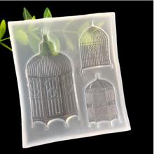 Transparent Silicone Mould Resin Decorative Craft DIY Different sizes birdcage Type epoxy resin molds for jewelry 2024 - buy cheap