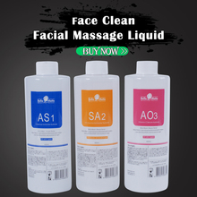 Máquina profissional de uso facial hidratante, solução de descascamento para água, 400 ml por garrafa, soro facial hydra facial 2024 - compre barato