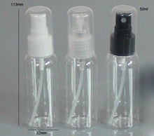 Botella rociadora de niebla de Perfume de alta calidad de 30x50ml con cubierta completa transparente paquete cosmético de 50cc 2024 - compra barato