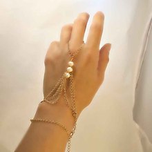 Trendy Fashion imitation pearl Multilayer Charm Bracelet & Bangle For Women Jewelry pulseira feminina brazaletes pulseras mujer 2024 - buy cheap