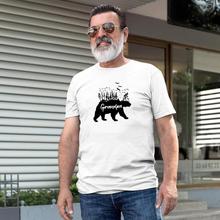 Gift for Grandpa Bear Shirt T Shirt Gift for Him Papa Grandfather to be Tee Mens Pregnancy Announcement Hipster Tumblr tops 2024 - buy cheap