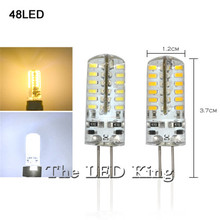 Bombilla LED de maíz G4, lámpara de 12V, CA/CC, Bombilla Led, 3W, 6W, reemplazo de proyector de halógeno, Ángulo de haz de 360, envío gratis 2024 - compra barato